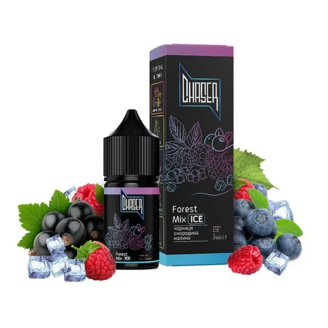 Сольова рідина Chaser Black Forest Mix Ice (Лісовий Мікс Лід) 30 мл