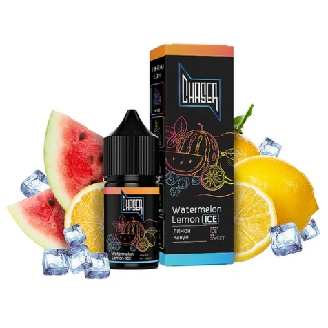 Сольова рідина Chaser Black Watermelon Lemon Ice (Кавун Лимон Лід) 30 мл