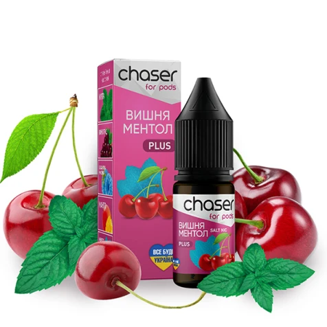 Сольова рідина Chaser For Pods Balance Cherry Menthol (Вишня Ментол) 10 мл