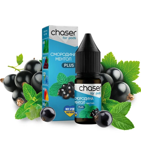Сольова рідина Chaser For Pods Balance Currant Menthol (Смородина Ментол) 10 мл