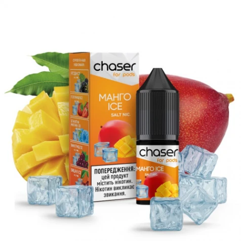 Сольова рідина Chaser For Pods Balance Mango Ice (Манго ЛІд) 10 мл