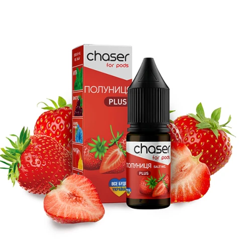  Сольова рідина Chaser For Pods Balance Strawberry (Полуниця) 10 мл