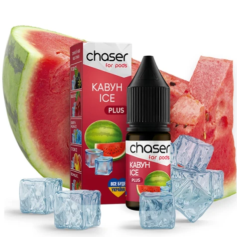 Сольова рідина Chaser For Pods Balance Watermelon Ice (Кавун Лід) 10 мл