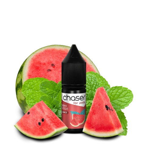 Солевая жидкость Chaser For Pods Balance Watermelon Menthol (Арбуз Мята) 10 мл