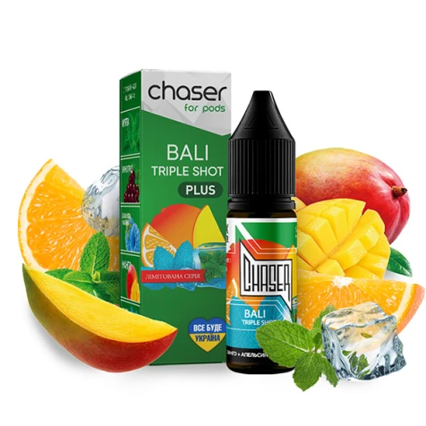 Сольова рідина Chaser For Pods Balance Bali Triple Shot (Потрійний Балі) 15 мл