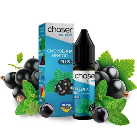 Сольова рідина Chaser For Pods Balance Currant Menthol (Смородина Ментол) 15 мл