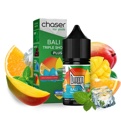 Сольова рідина Chaser For Pods Balance Bali Triple Shot (Потрійний Балі) 30 мл