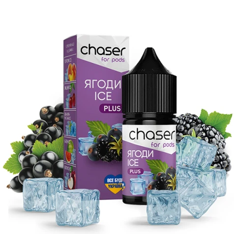 Сольова рідина Chaser For Pods Balance Berry Ice (Ягоди Лід) 30 мл