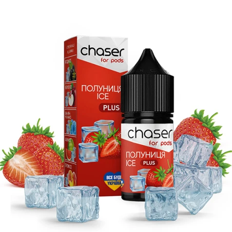 Сольова рідина Chaser For Pods Balance Strawberry Ice (Полуниця Лід) 30 мл