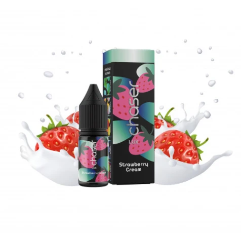 Сольова рідина Chaser Lux Strawberry Cream (Полуниця Крем) 11 мл