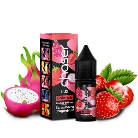 Сольова рідина Chaser Lux Strawberry Dragonfruit (Полуниця Драгонфрукт) 11 мл