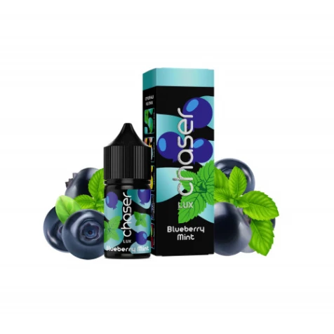 Сольова рідина Chaser Lux Blueberry Mint (Чорниця М'ята) 30 мл