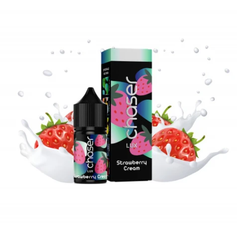 Сольова рідина Chaser Lux Strawberry Cream (Полуниця Крем) 30 мл
