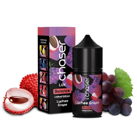 Солевая жидкость Chaser Lux Lychee Grape (Личи Виноград) 30 мл