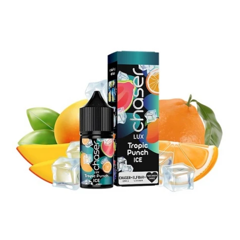 Сольова рідина Chaser Lux Tropic Punch Ice (Тропік Пунш Лід) 30 мл