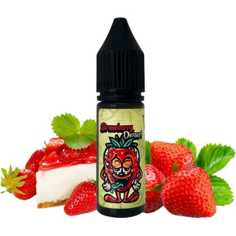 Солевая жидкость Creepy Liquid Strawberry Dessert (Клубничный Десерт) 15 мл