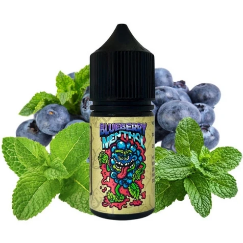 Солевая жидкость Creepy Liquid Blueberry Menthol (Черника Ментол) 30 мл