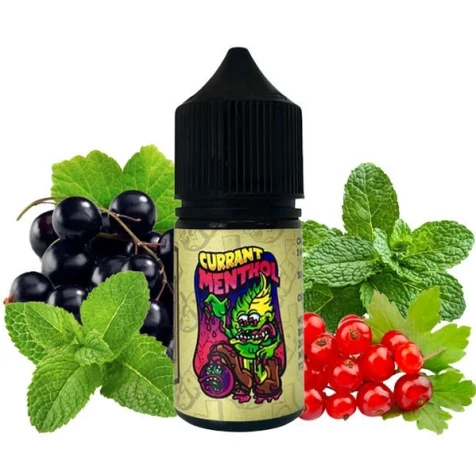 Солевая жидкость Creepy Liquid Currant Menthol (Смородина Ментол) 30 мл