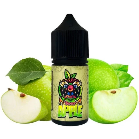 Солевая жидкость Creepy Liquid Sour Apple (Кислое Яблоко) 30 мл