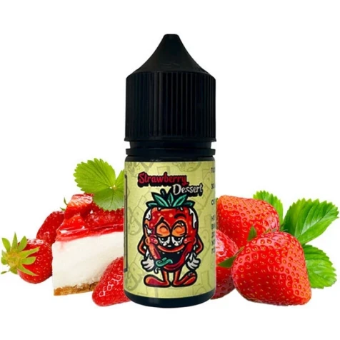 Солевая жидкость Creepy Liquid Strawberry Dessert (Клубничный Десерт) 30 мл