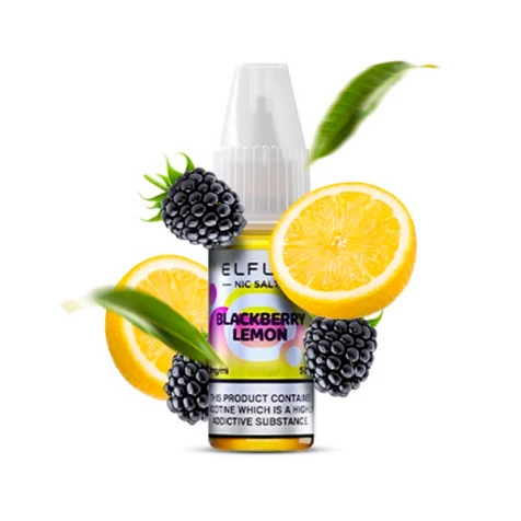 Сольова рідина Elf Liq Nic Blackberry Lemon (Ожина Лимон) 10 мл