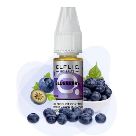 Сольова рідина Elf Liq Nic Blueberry (Чорниця) 10 мл