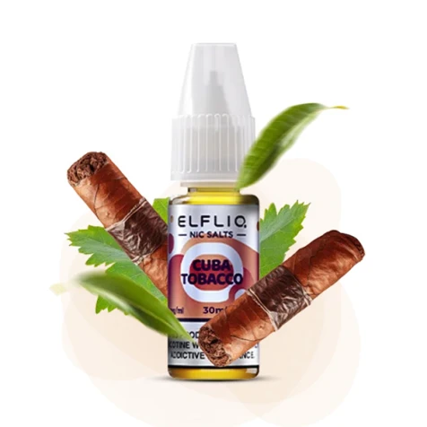 Солевая жидкость Elf Liq Nic Cuba Tobacco (Куба Табак) 10 мл