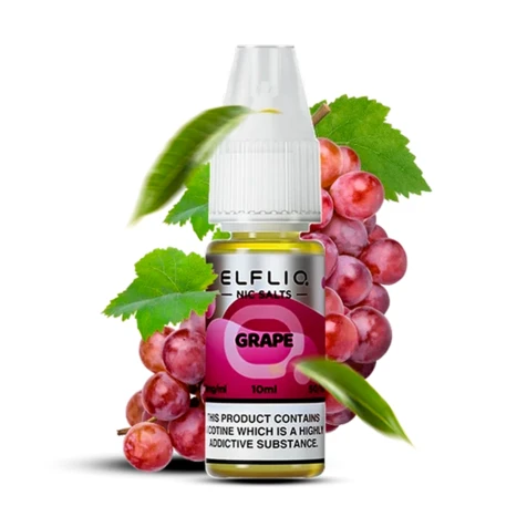 Солевая жидкость Elf Liq Nic Grape (Виноград) 10 мл