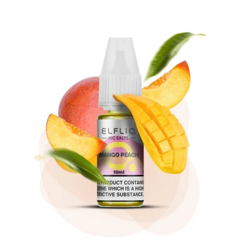 Солевая жидкость Elf Liq Nic Mango Peach (Манго Персик) 10 мл