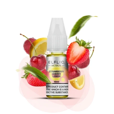 Солевая жидкость Elf Liq Nic Strawberry Cherry Lemon (Клубника Вишня Лимон) 10 мл