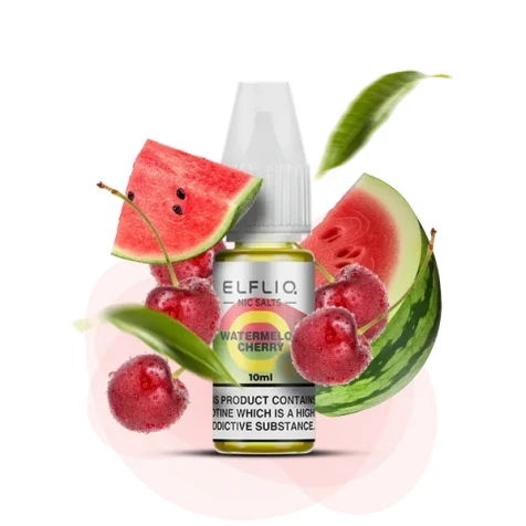 Сольова рідина Elf Liq Nic Watermelon Cherry (Кавун Вишня) 10 мл