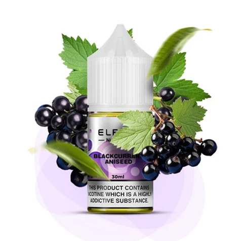 Солевая жидкость Elf Liq Nic Blackcurrant Aniseed (Черная Смородина Анис) 30 мл