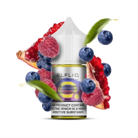 Солевая жидкость Elf Liq Nic Blueberry Raspberry Pomegranate (Черника Малина Гранат) 30 мл