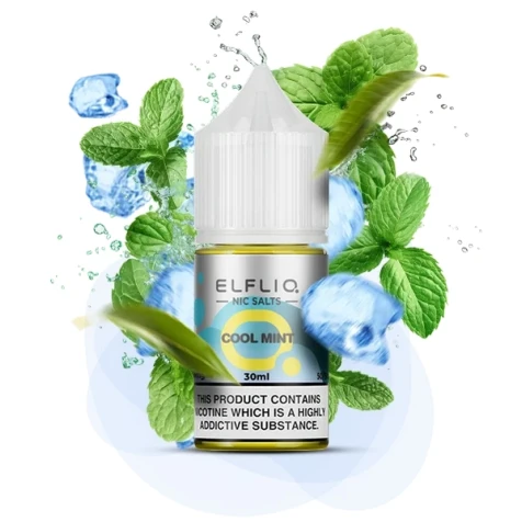Солевая жидкость Elf Liq Nic Cool Mint (Кул Мята) 30мл