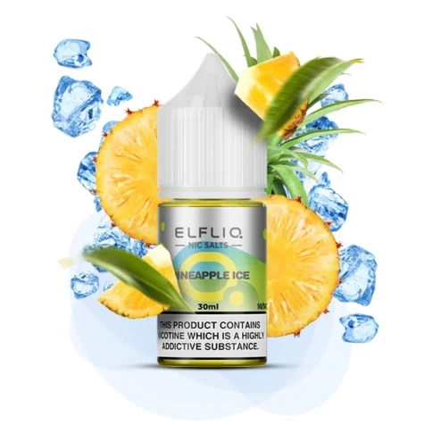 Солевая жидкость Elf Liq Nic Pineapple Ice (Ананас Лёд) 30мл