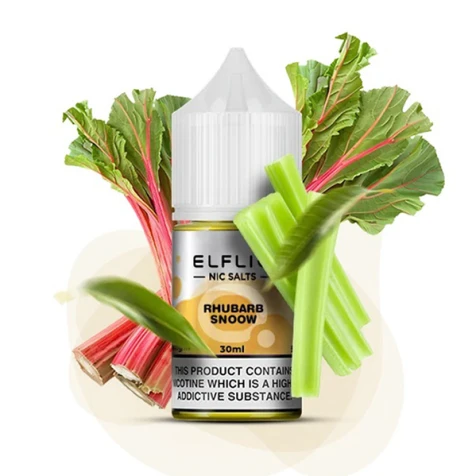 Солевая жидкость Elf Liq Nic Rhubarb Snoow (Ревень Сноу) 30 мл