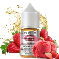 Солевая жидкость Elf Liq Nic Strawberry Snow (Клубничное Мороженое) 30 мл