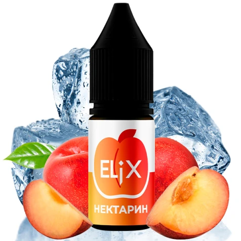 Солевая жидкость Elix Lub Nectarine Ice (Нектарин Лёд) 10 мл
