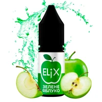 Сольова рідина Elix Lub Green Apple (Зелене Яблуко) 10 мл