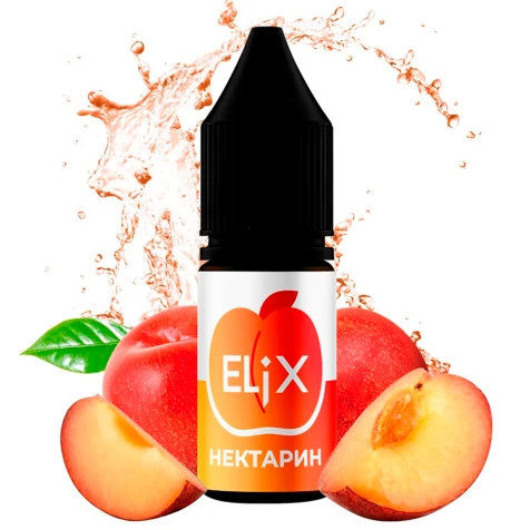 Солевая жидкость Elix Lub Nectarine (Нектарин) 10 мл