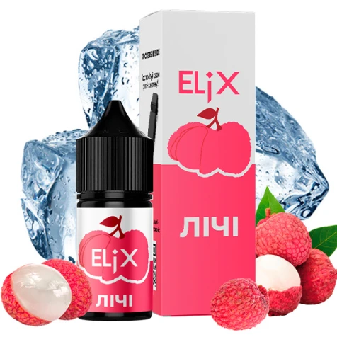 Солевая жидкость Elix Lub Lychee Ice (Личи Лёд) 30 мл