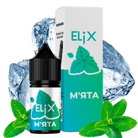 Солевая жидкость Elix Lub Mint Ice (Мята Лёд) 30 мл