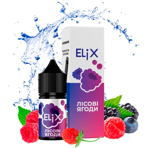 Солевая жидкость Elix Lub Forest Berry (Лесные Ягоды) 30 мл