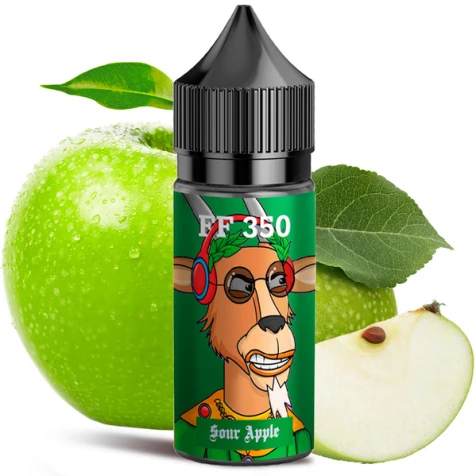 Сольова рідина Flavorlab FF350 Sour Apple (Кисле Яблуко) 30 мл