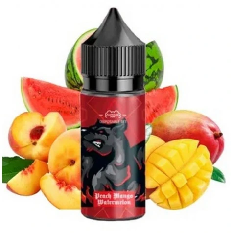 Сольова рідина Flavorlab FL350 Peach Mango Watermelon (Персик Манго Кавун) 30 мл