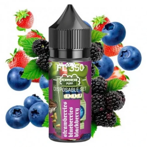 Сольова рідина Flavorlab FL350 Strawberry Blueberry Blackberry (Полуниця Чорниця Ожина) 30 мл