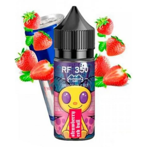 Сольова рідина Flavorlab FL350 Strawberry Red Bull (Полуничний Енергетик) 30 мл