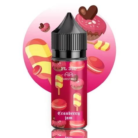 Сольова рідина Flavorlab FL350 Christmas Cranberry Jam (Журавлинний Джем) 30 мл
