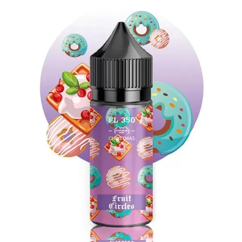 Солевая жидкость Flavorlab FL350 Christmas Fruit Circles (Пончики) 30 мл