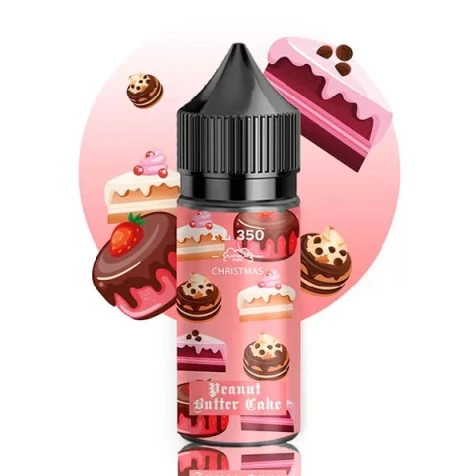 Солевая жидкость Flavorlab FL350 Christmas Peanut Batter Cake (Арахисовый Пирог) 30 мл